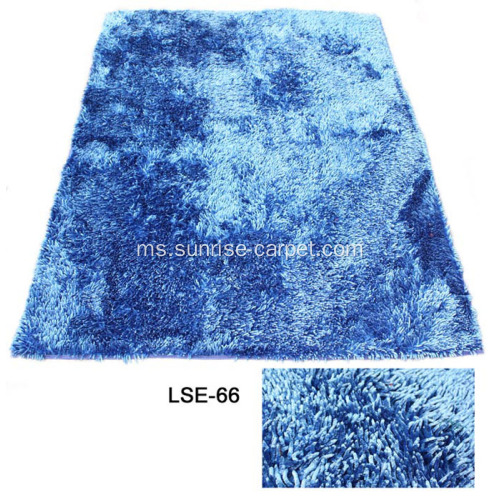 Chenille Rugs dengan Shining Polyester